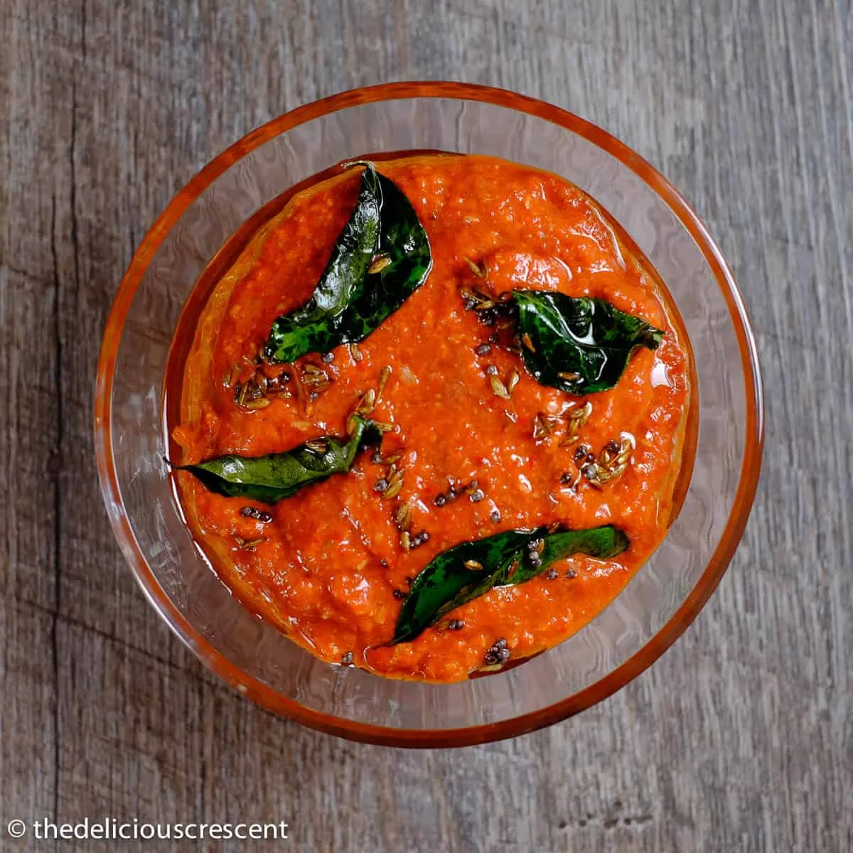 Tangy and Spicy Walnut Red Pepper Chutney