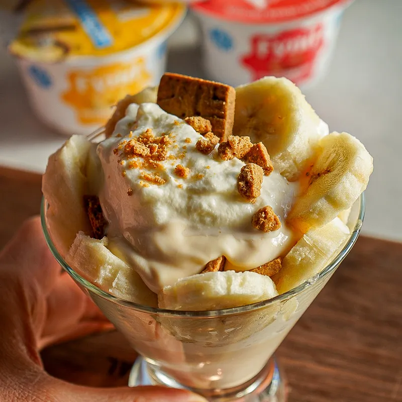 Vegan Banana Pudding Cups
