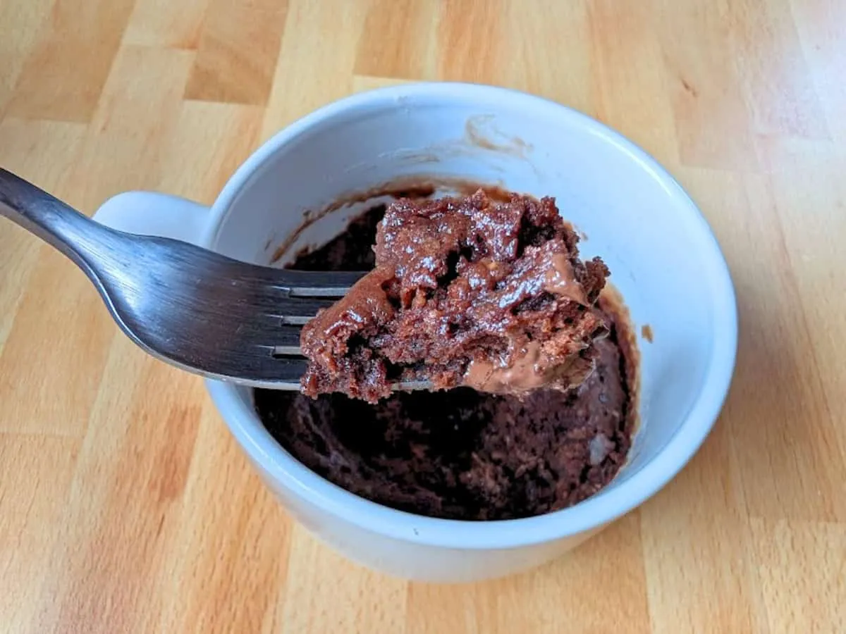 Nutella Mug Cake