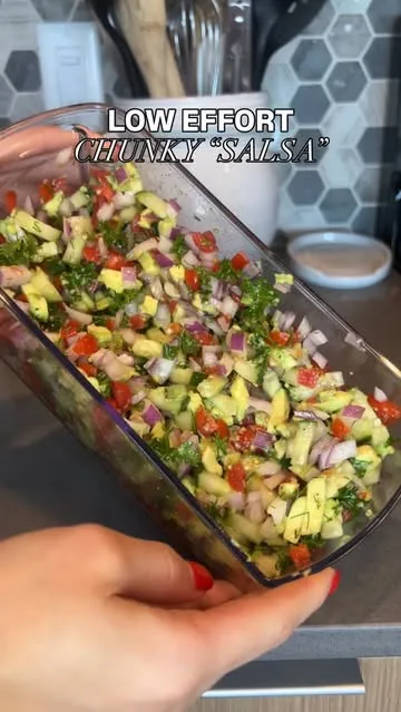 Low Effort Chunky “Salsa”