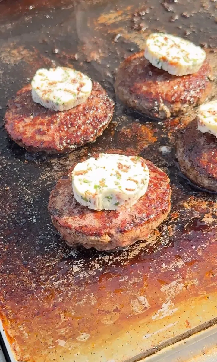 Blue Cheese Butter Burger