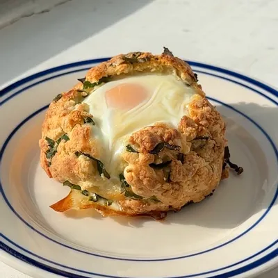 Recipe 'Ramp & Cheddar Biscuit'
