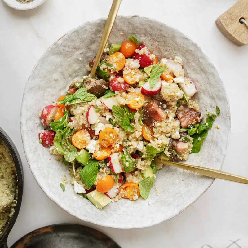 Mediterranean Quinoa Salad