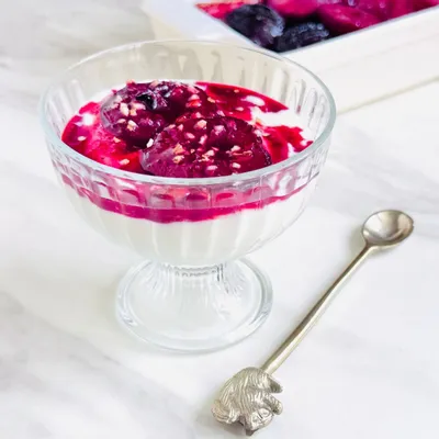 Recipe 'Maple Orange Spiced Baked Plums'