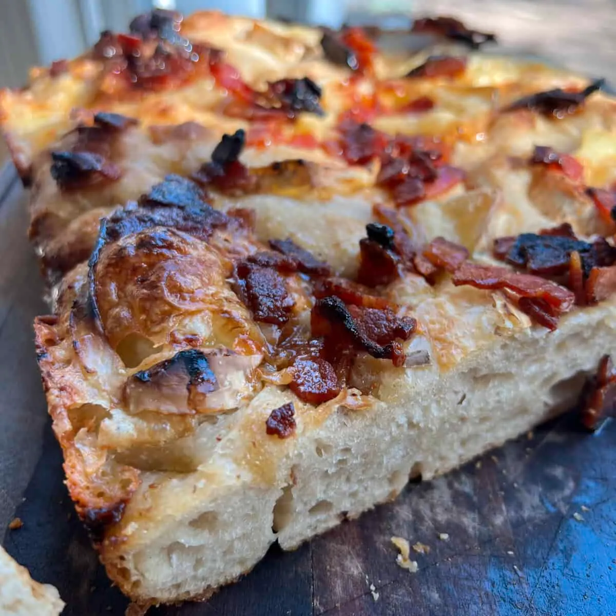 Maple Bacon Focaccia