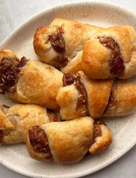 Cranberry Date & Nut Crescent Rolls