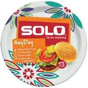 SOLO Paper Plates, Any Day, 10 Inch