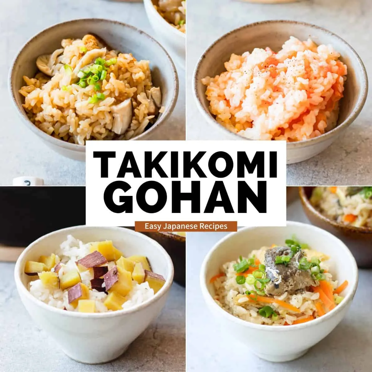 7 Savory Takikomi Gohan Recipes (Japanese Mixed Rice)