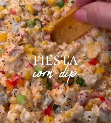 Recipe 'Fiesta Corn Dip! 🌽 🌶️'