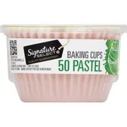 SIGNATURE SELECTS Baking Cups, Pastel