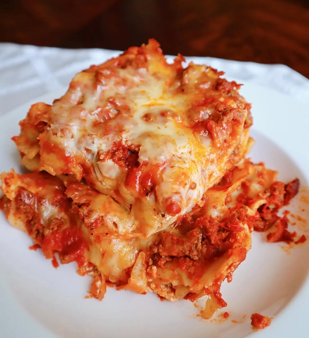 Lasagna can be considered spaghetti flavored cake.
