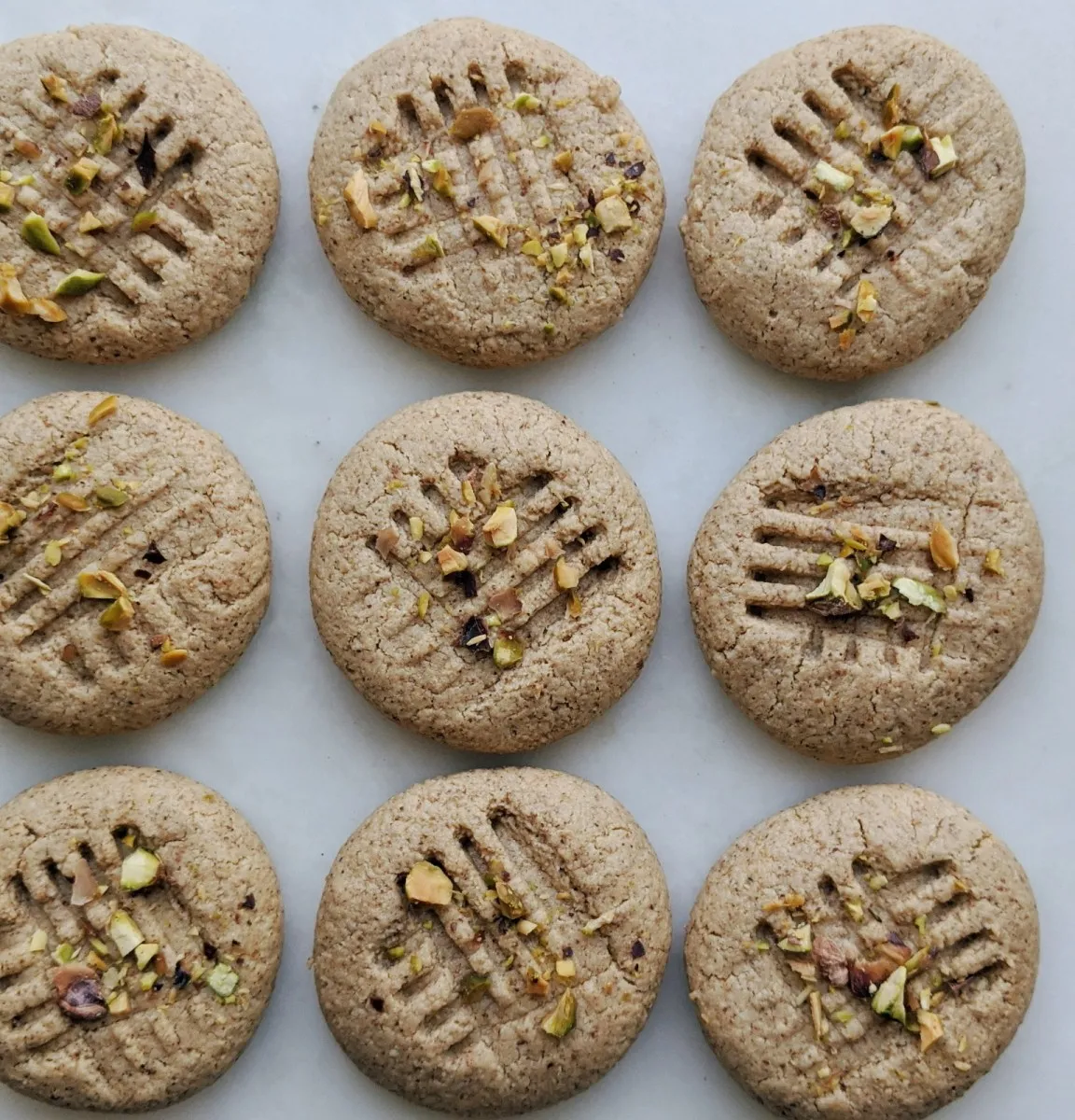 Almond, Walnut-Cashew Butter Cookies