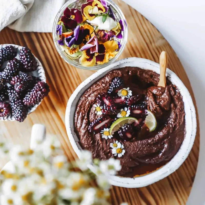 Chickpea Dessert Chocolate Sauce
