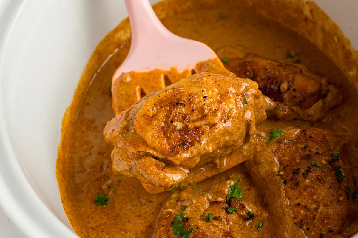 Slow Cooker Chicken Paprika