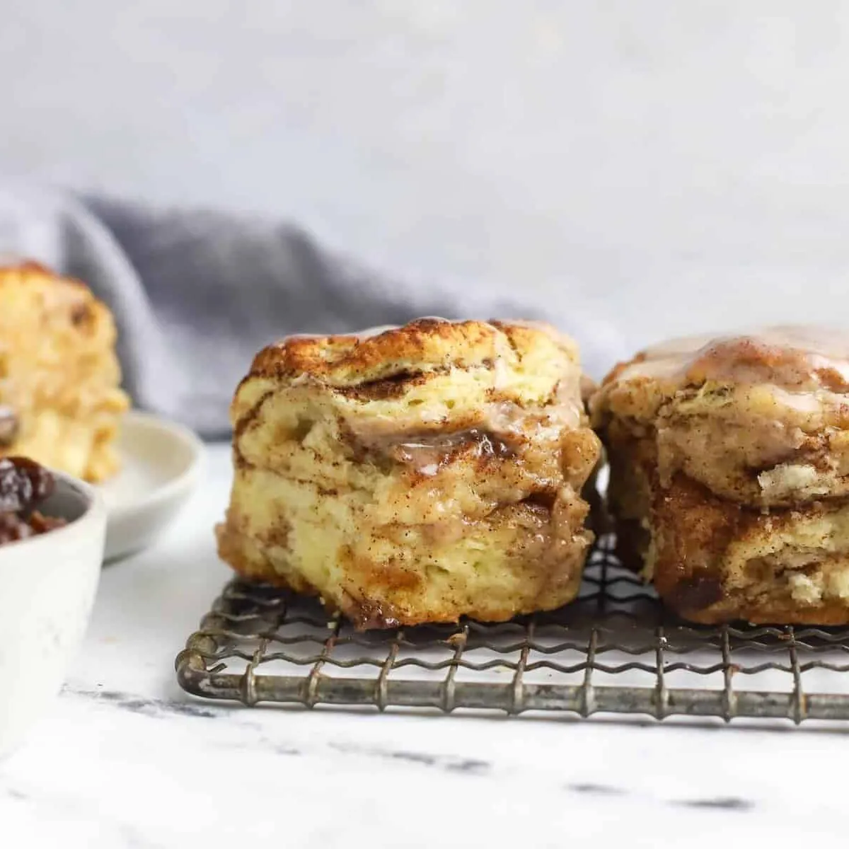 Cinnamon raisin biscuits