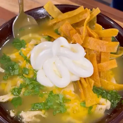 Recipe 'Tortilla Soup – estilo Tonybel'