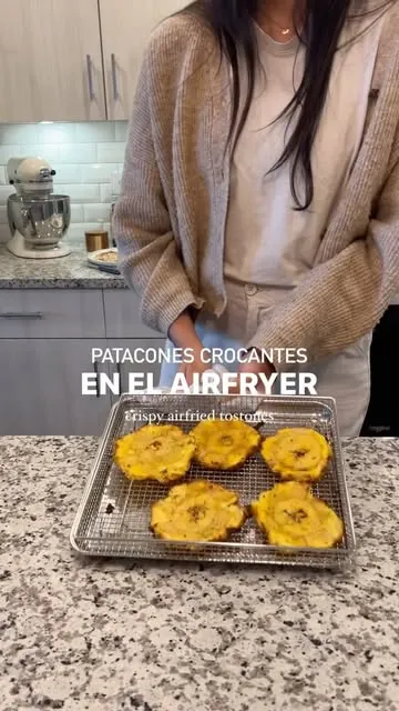 Air Fryer Patacones / Tostones