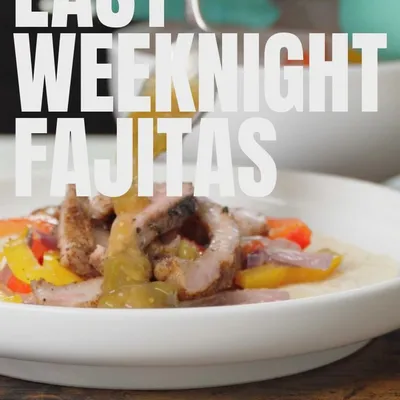 Recipe 'Easy Weeknight Iberico Flank Steak Fajitas'