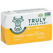 Truly Grass-Fed · Natural Creamy Unsalted Butter (8 oz)