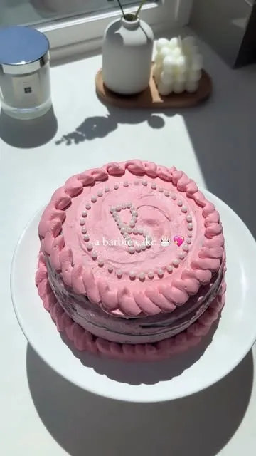 Barbie Inspired Cake