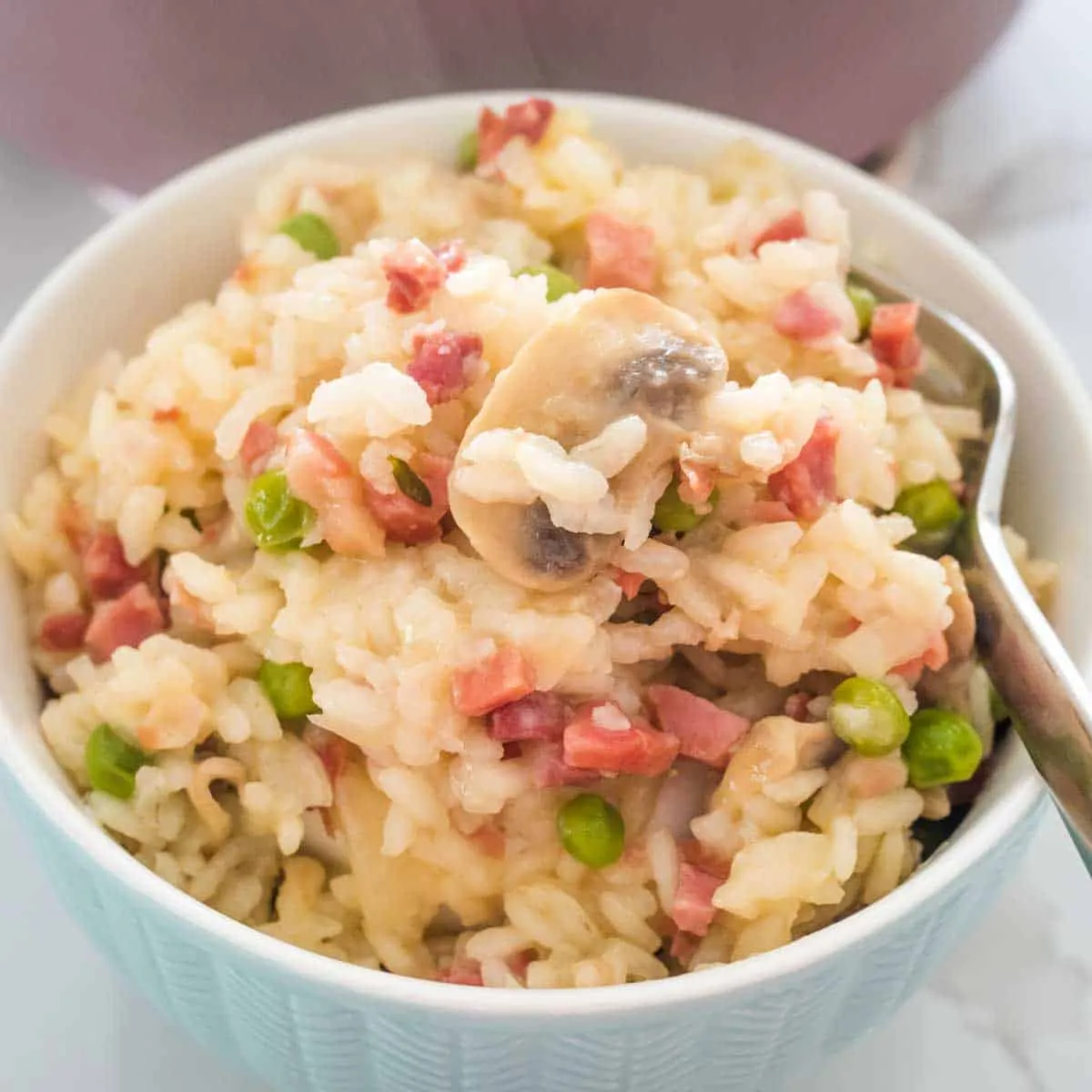 Bacon and Mushroom Risotto Recipe