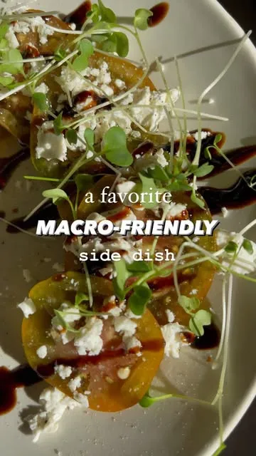 Balsamic Tomato & Feta Salad