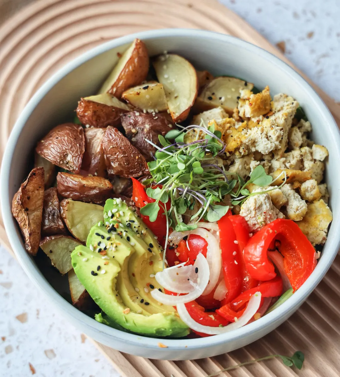 Tofu Scramble Breakfast Bowl