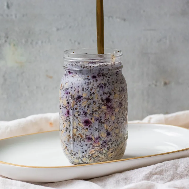 High Protein Overnight Oats Without Protein Powder (vegan)