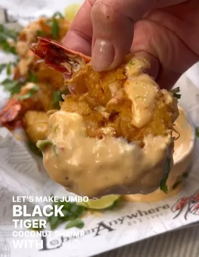Coconut Shrimp with Bang Bang Sauce