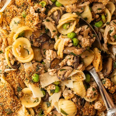 Recipe 'Chicken and Mushroom Orecchiette'