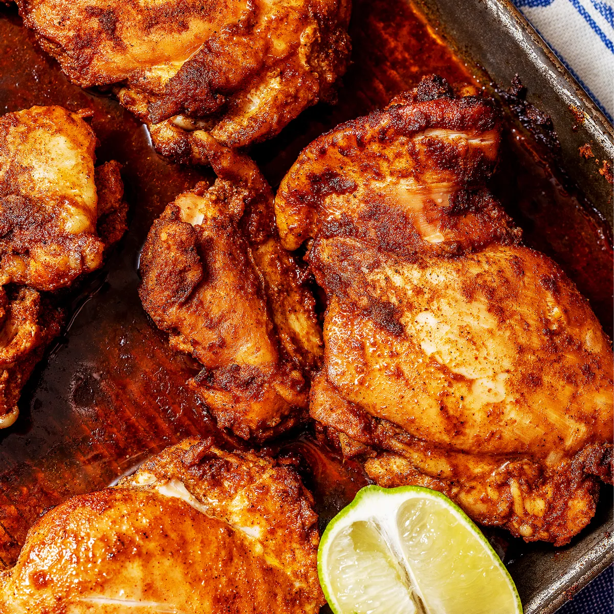 Easy Baked Chicken Thighs