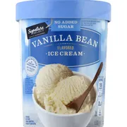 SIGNATURE SELECTS Ice Cream, No Sugar Added, Vanilla Bean Flavored