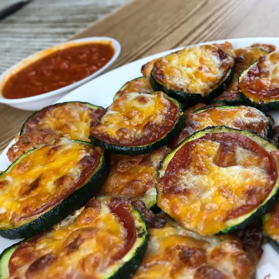 Mini Zucchini Pizzas