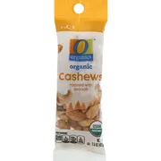 O Organics Cashews, Organic, Roasted with Sea Salt