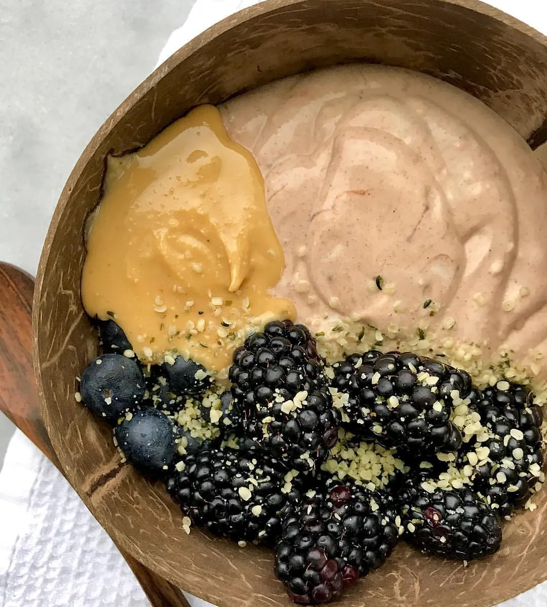 Chocolate Peanut Butter Yogurt Bowl