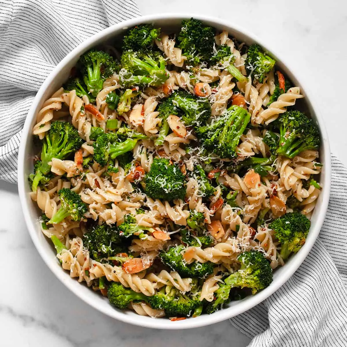 Roasted Broccoli Pasta Salad