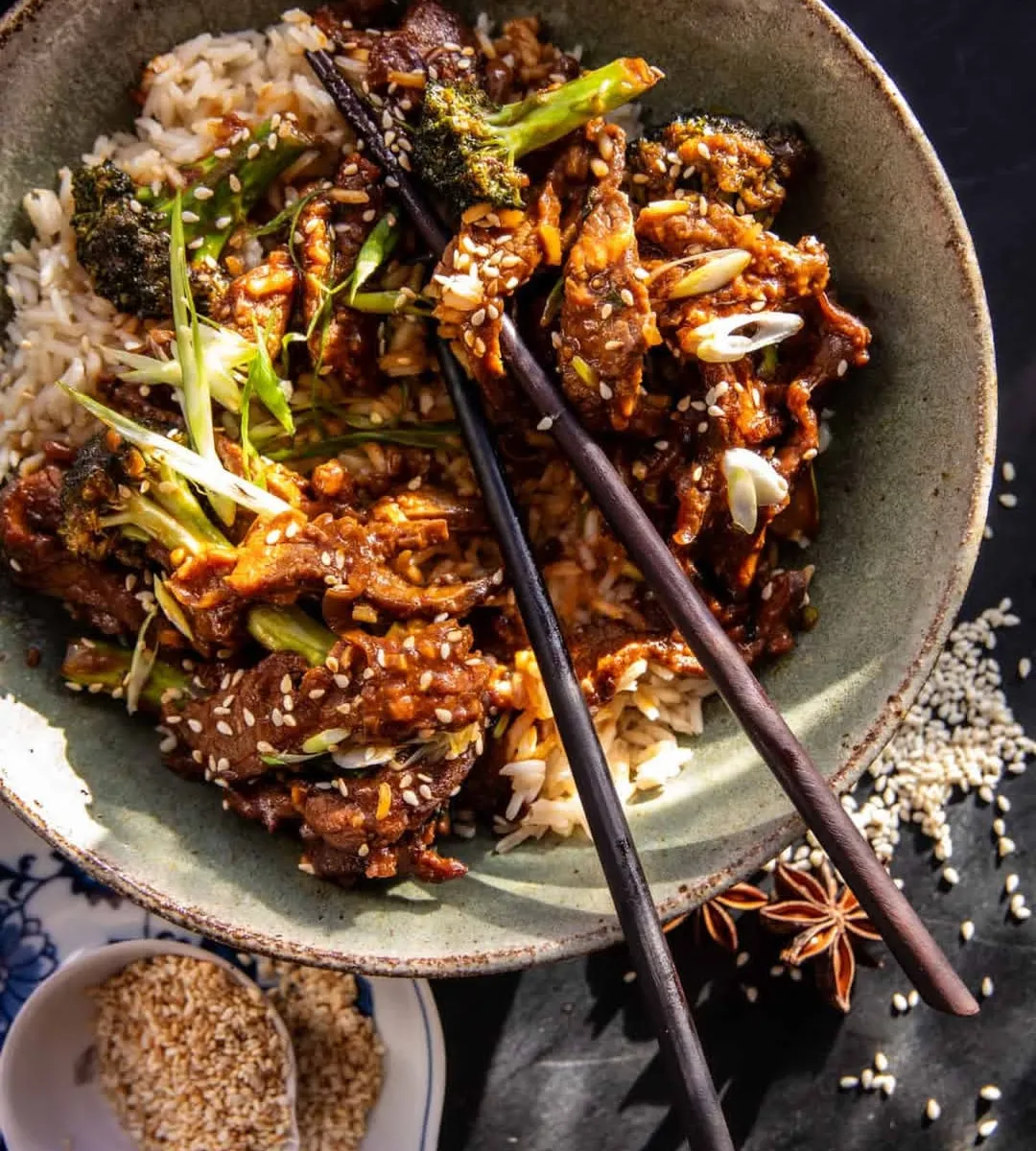 Miso Ginger Beef and Broccoli