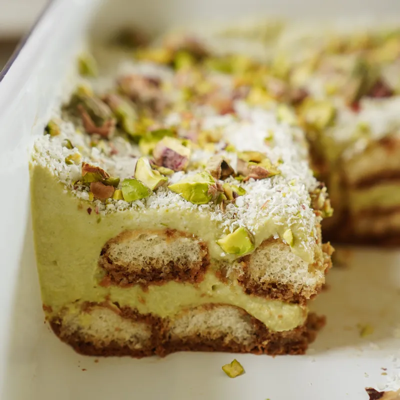 Pistachio Tiramisu