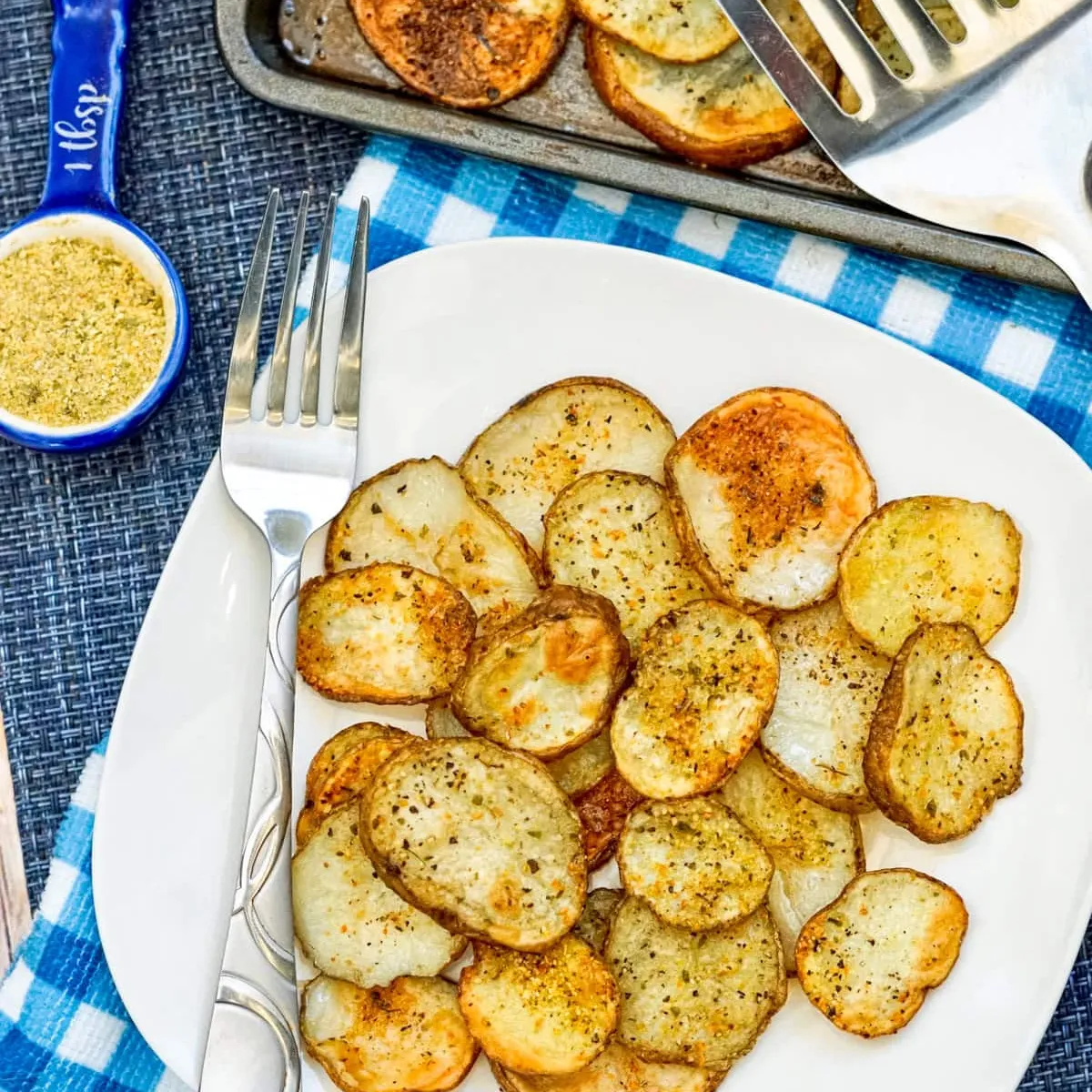 Garlic Herb Sheet Pan Potatoes