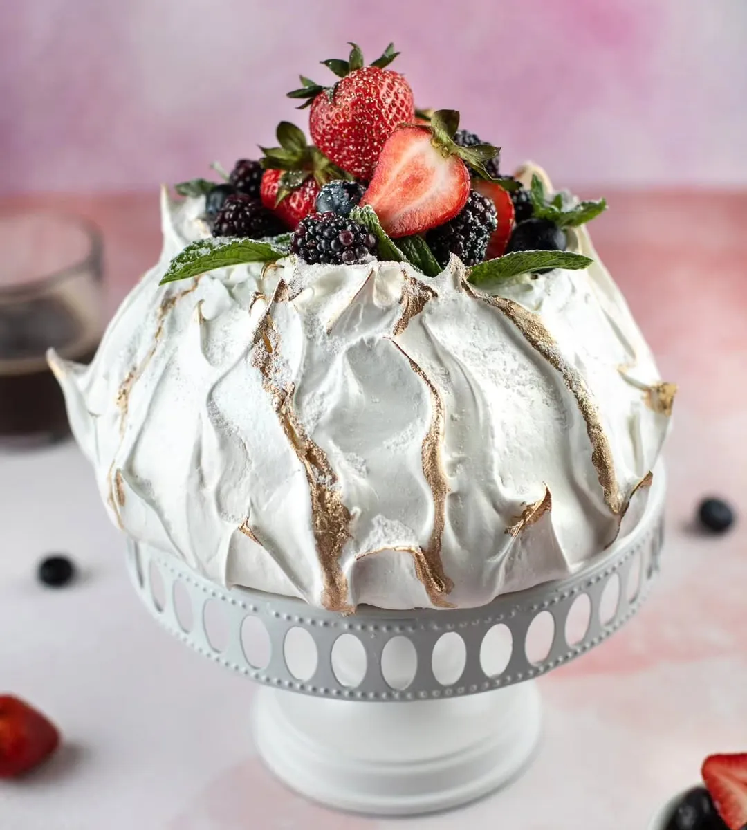 Passionfruit Berry Pavlova