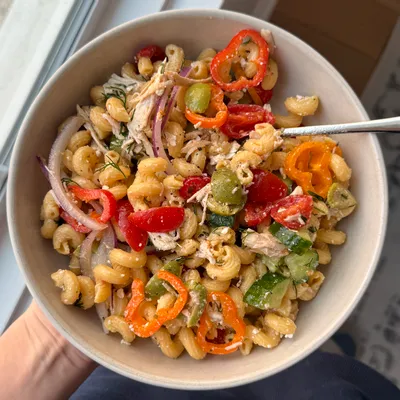 Recipe 'High Protein Pasta Salad'