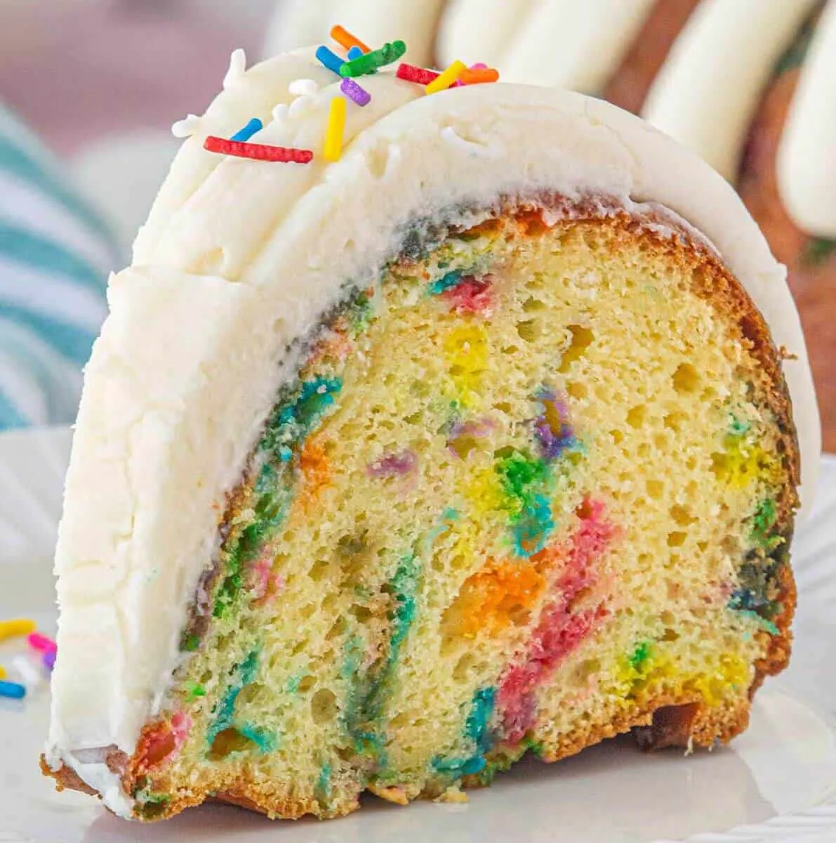 Copycat Nothing Bundt Cake Confetti Cake