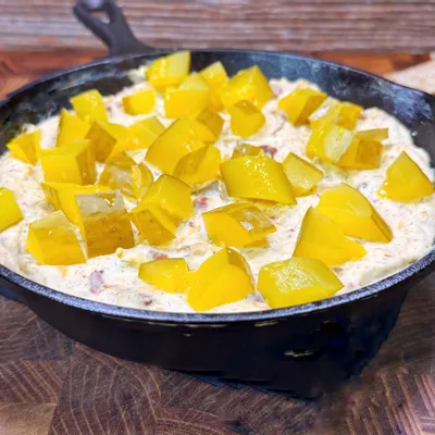 Recipe 'Smoked Bacon Wrapped Pickle Dip'