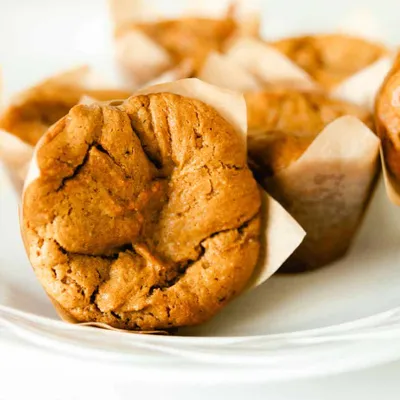 Recipe '4 Ingredient Peanut Butter Muffins (no flour)'