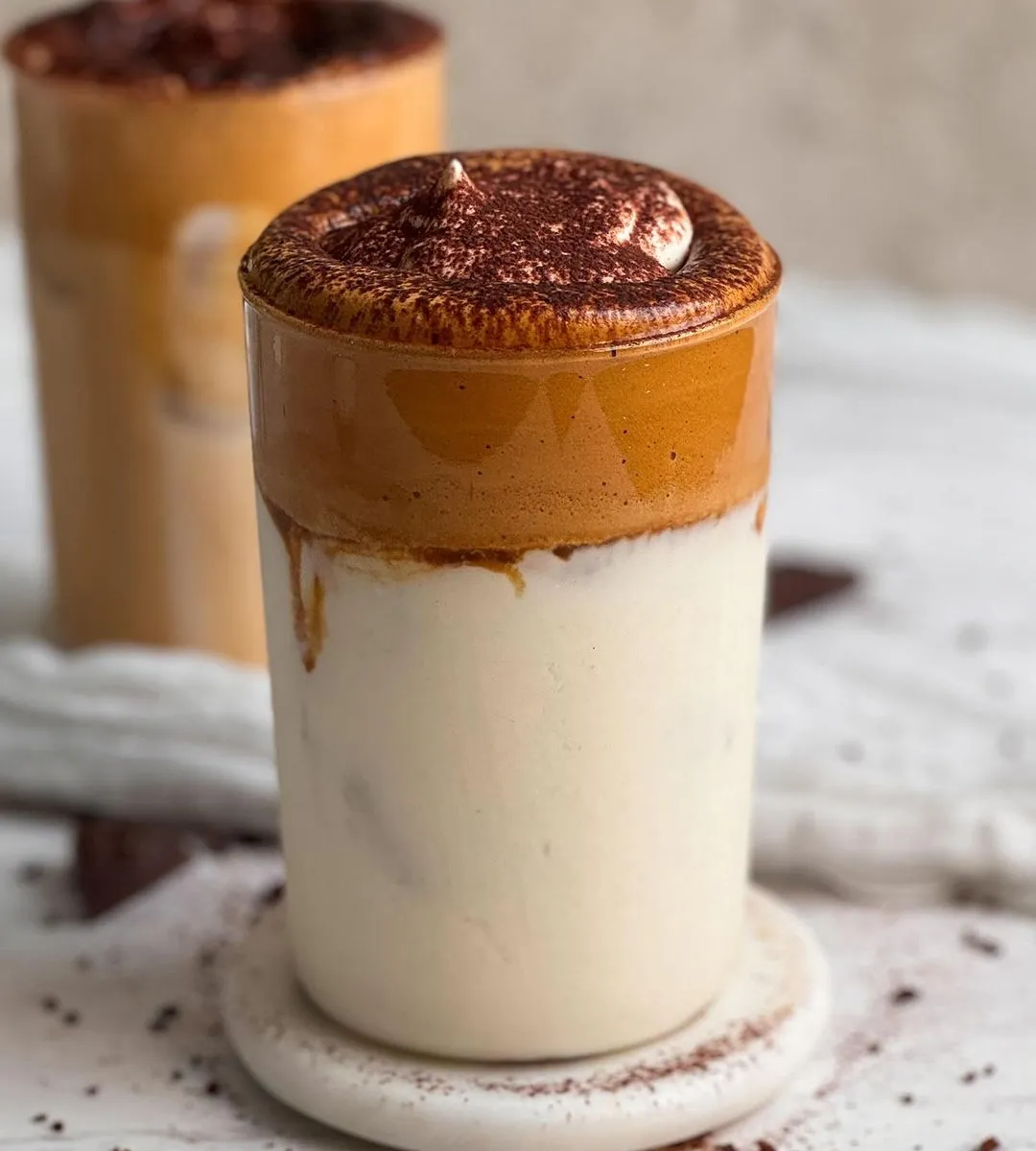 Iced Dalgona Tiramisu Latte
