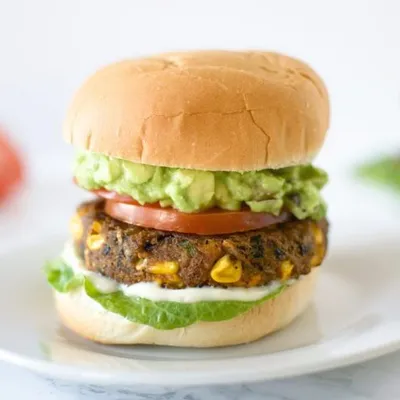 Recipe 'Sweet Potato & Black Bean Burger'