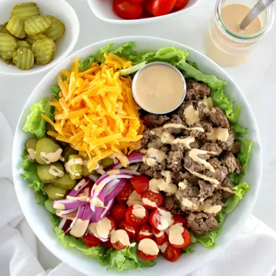 Recipe 'Burger Bowls'