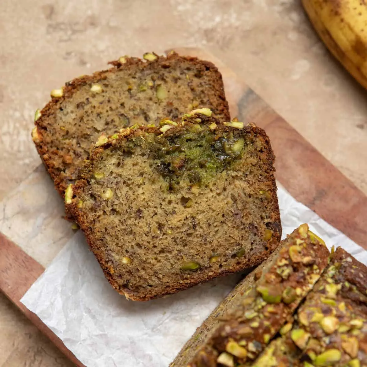 Pistachio Banana Bread