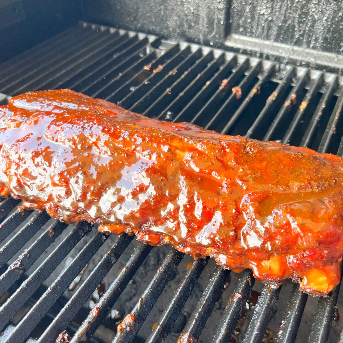 Smoked Orange Glazed Ribs