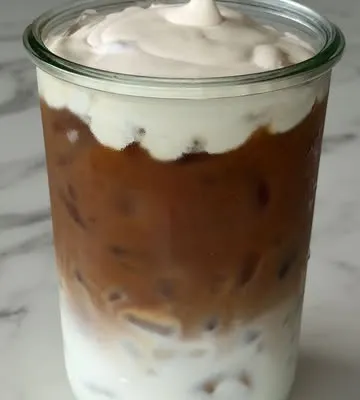 Recipe 'Maple Salted Latte with Vanilla Bean Cold Foam'